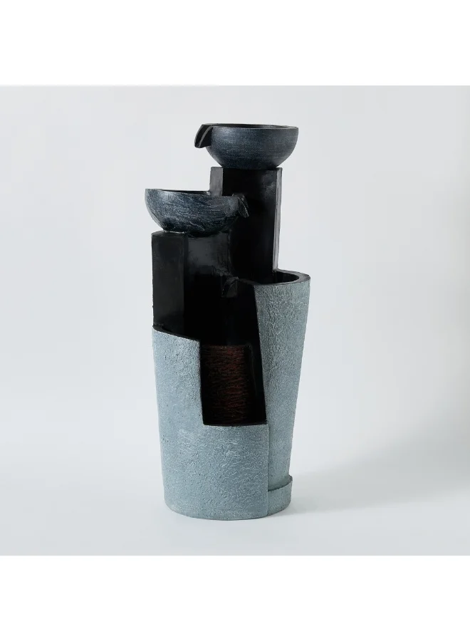 Home Box Adele 4-Pot Fountain With Led 78.5 X 32 X 32 Cm