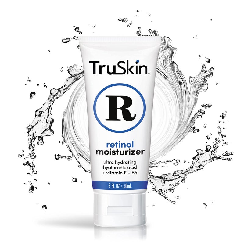 TruSkin Retinol Face Moisturizer â€“ Powerful Anti-Aging Moisturizer for Women with Hyaluronic Acid & Vitamin E â€“ Retinol Cream for Face for Youthful-Looking Appearance, 2 fl oz - Image 4