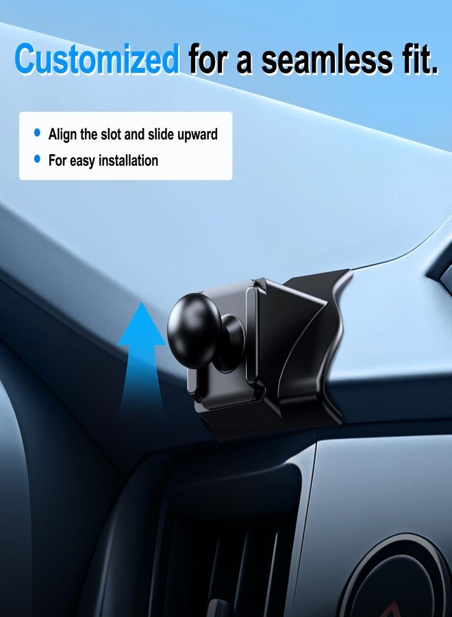 ELOHEI Phone Mount for Subaru Outback with Custom Base, Custom Fit Car Phone Holder for Subaru Outback 2021 2022 2023 2024 Car Accessories(HE05) - Image 3