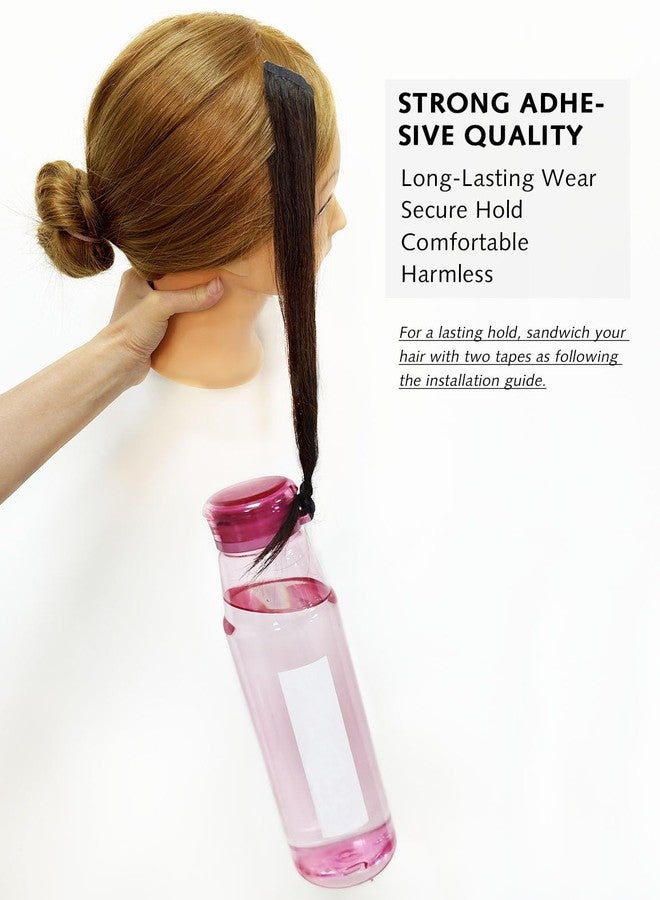 Rose bud ROSEBUD Tape in Hair Extensions REMY Human Hair, Secure Skin Weft Hair Extensions Seamless 40g/Pack 20Pcs 10 Inch Light Brown - Image 4