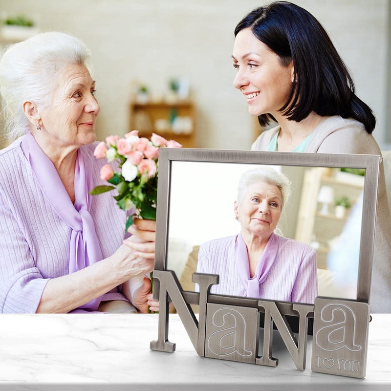 LASODY I Love You Nana Picture Frame-Nana Gifts,Mother's Day Gifts - Image 5