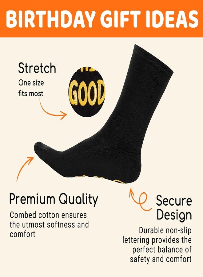 Happy Pop HAPPYPOP 60th Birthday Gifts - 60 Year Old Socks with Birthday Card for Dad Mom, Gifts for Men Women in Their 60s - Image 4