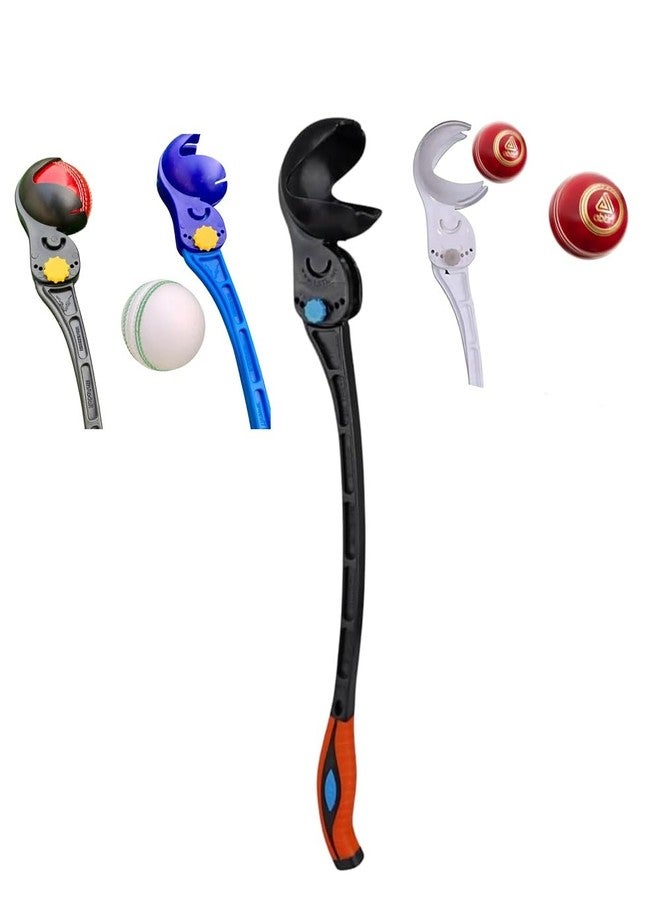 GUDYB Adjustable Cricket Ball Thrower | Fast & Accurate Robo Cricket Arm for Cricket Practice | Compatible with Leather, Tennis & Synthetic Balls | Protective Cover (Colors May Vary) - Image 2