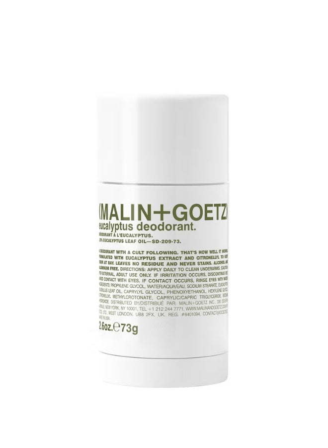 MALIN + GOETZ Eucalyptus Deodorant Full Size - Image 1
