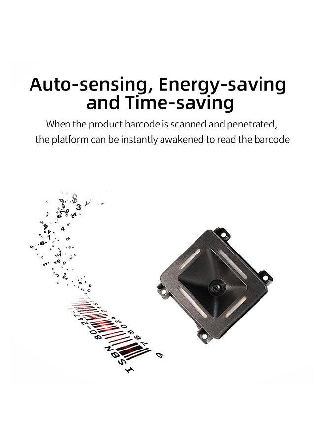 Generic - Embedded 1D 2D Barcode Scanner QR Bar Code Reader Module Scanner Wiegand Port Connection Auto Scanning for Gate Machine Tickets Checking Mobile Payment - Image 1