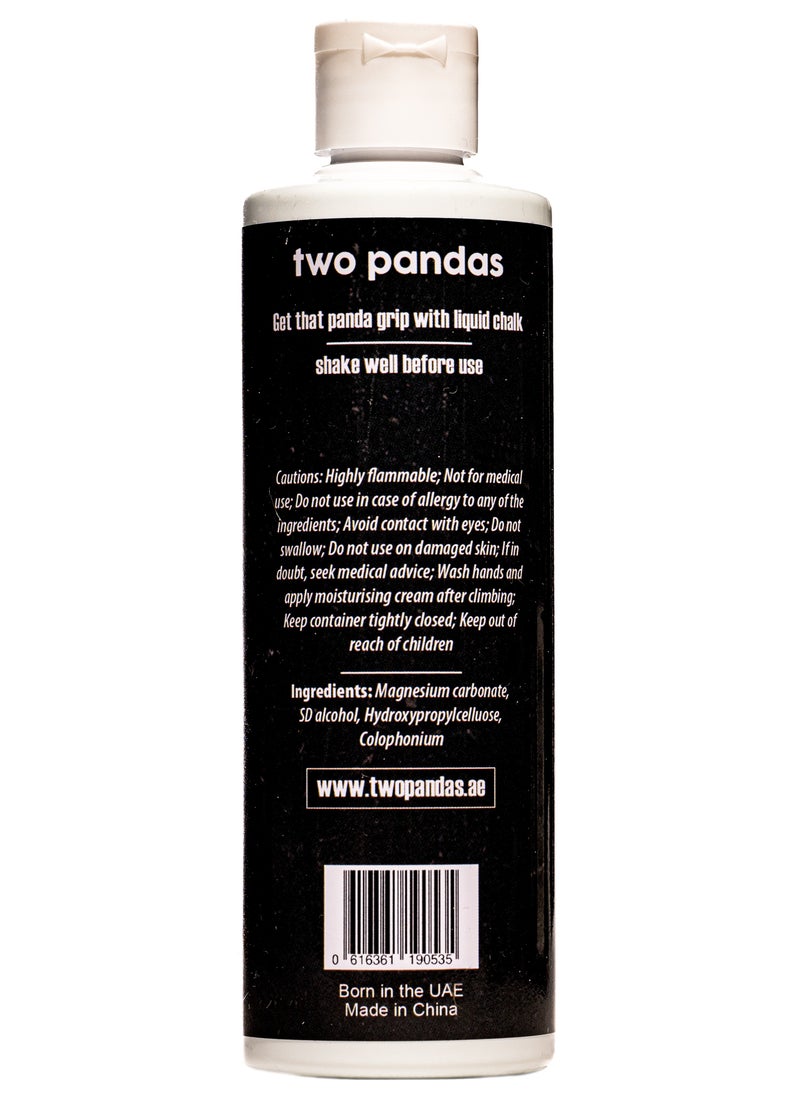 two pandas Two Pandas Liquid Chalk (Green Mint Scented) – Quick-Drying Grip Chalk for Rock Climbing, Weightlifting, CrossFit, Calisthenics, Gymnastics, Bouldering – No Mess, Strong Grip Formula- 200 ml  - Image 2