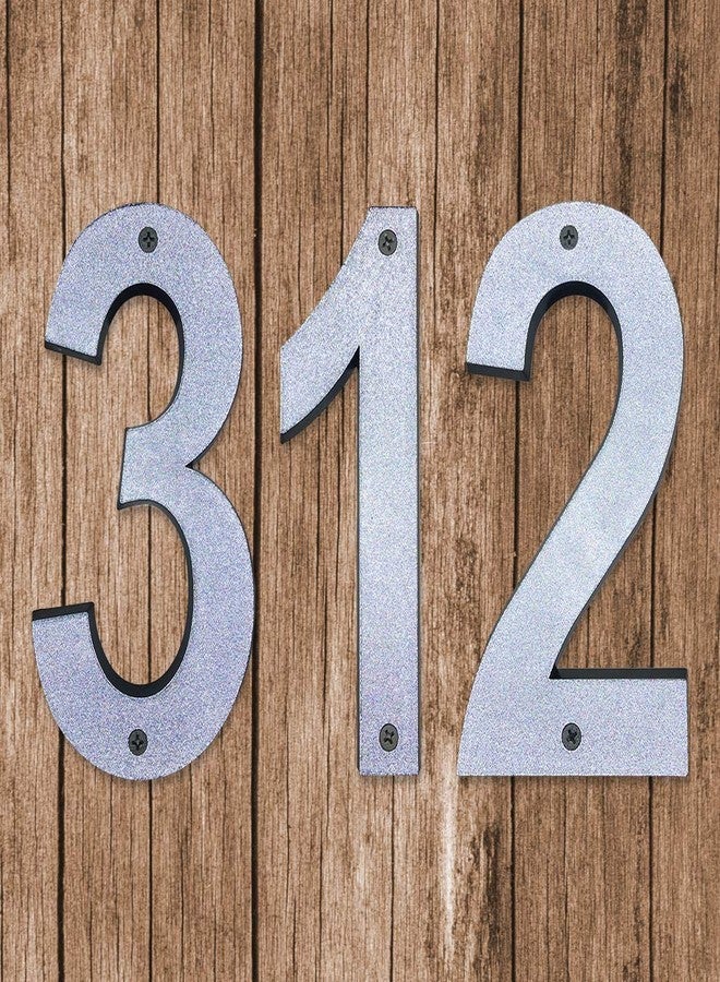 أتش واي-كيه أو رقم منزل كلاسيكي عاكس من البلاستيك من هاي-كو، مقاس 6 بوصات، أرقام بارزة عصرية للمنزل من الخارج، علامة متينة ومريحة لعنوان المنزل مع أدوات تثبيت مرفقة لسهولة التركيب - Image 2