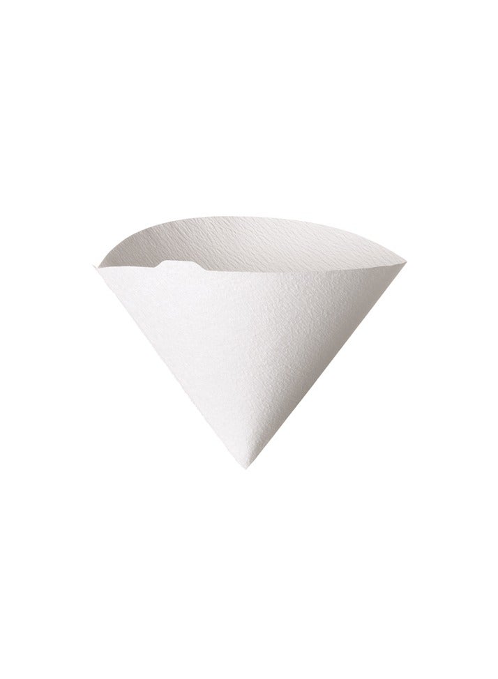 هاريو مرشحات القهوة الورقية هاريو V60، مقاس 01، ذات شريط أبيض - Image 2