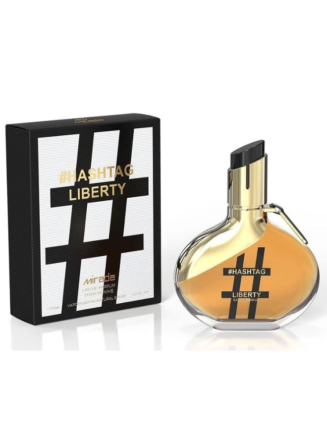 Mirada Hashtag Liberty For Women EDP 85ml - Image 1