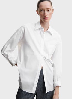 Pocket Detail Button Down Shirt