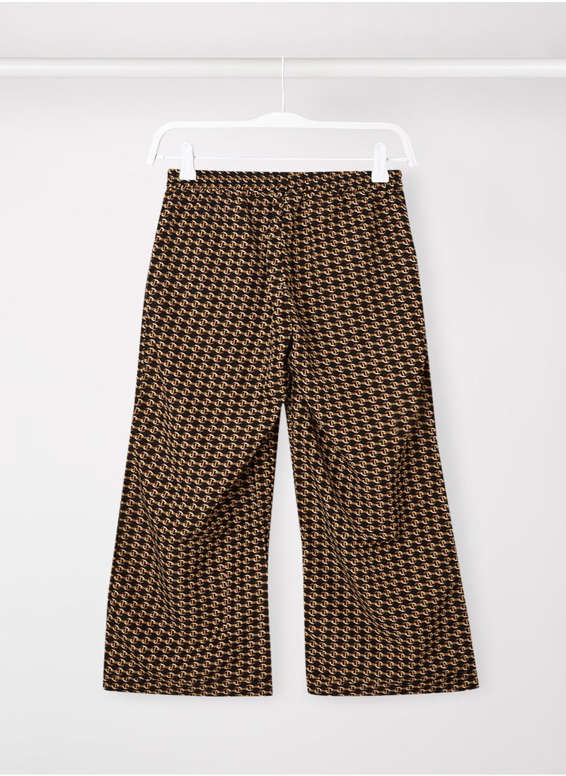 ONLY - Printed Wide Leg Pants - Image 1
