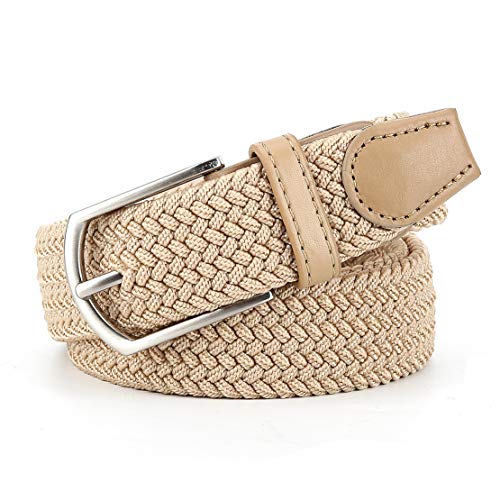 Radmire Braided Canvas Woven Elastic Stretch Belts for Men/Women/Junior with Multicolored - Image 4
