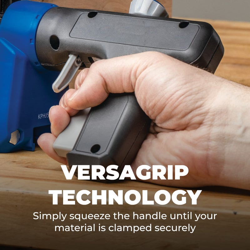 Kreg Pocket-Hole Jig 520PRO - Woodworking Tool - Easy Clamping & Adjusting - 360° Rotating Handle - 260 Screws - For Materials 1/2" to 1 1/2" Thick - Image 3