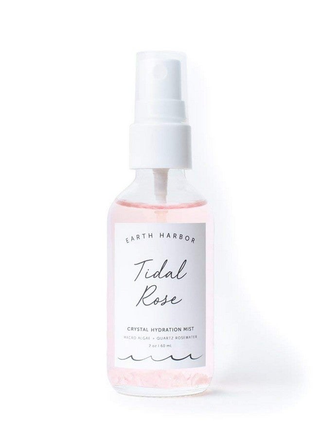 Earth Harbor | Tidal Rose Crystal Hydration Toner - Soothes Inflammation & Tones | Rose Water + Rose Quartz + White Tea | 100% Natural & Cruelty-Free | 2 fl oz - Image 1