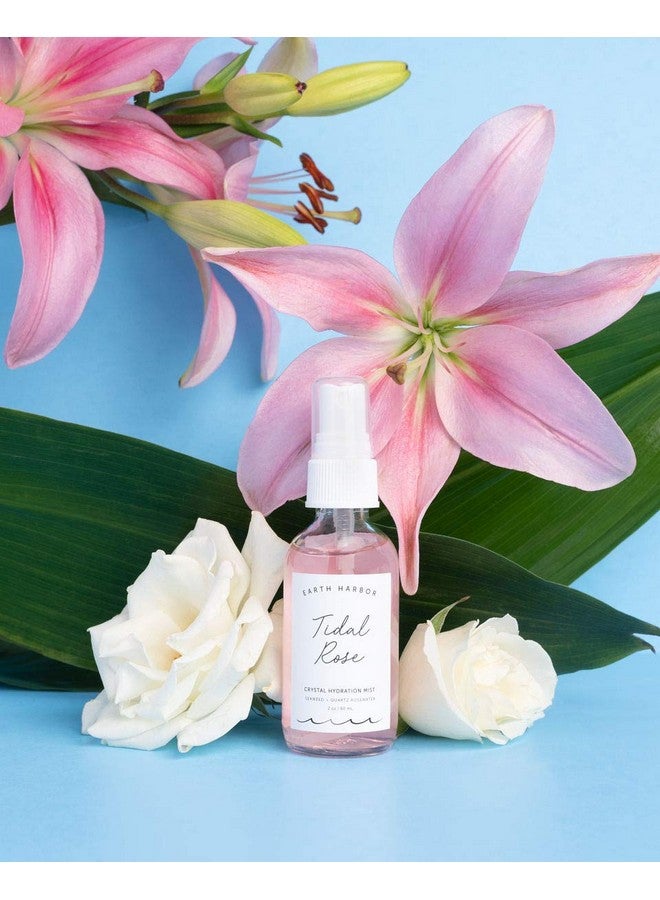 Earth Harbor | Tidal Rose Crystal Hydration Toner - Soothes Inflammation & Tones | Rose Water + Rose Quartz + White Tea | 100% Natural & Cruelty-Free | 2 fl oz - Image 4