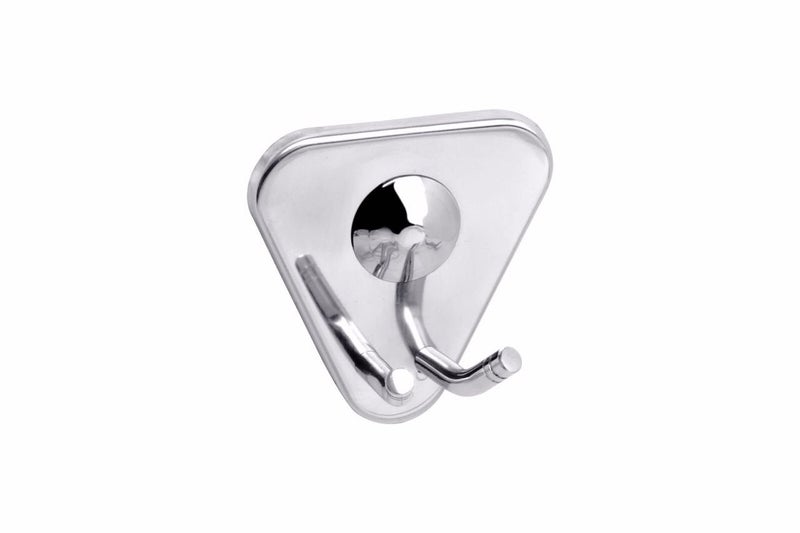 Fortune FORTUNE Premium Stainless Steel Bathroom Accessories Set/Robe Hook/Towel Bar/Soap Dish/Tumbler Holder (Silver, Set of 2) - 10 Pieces.  - Image 4
