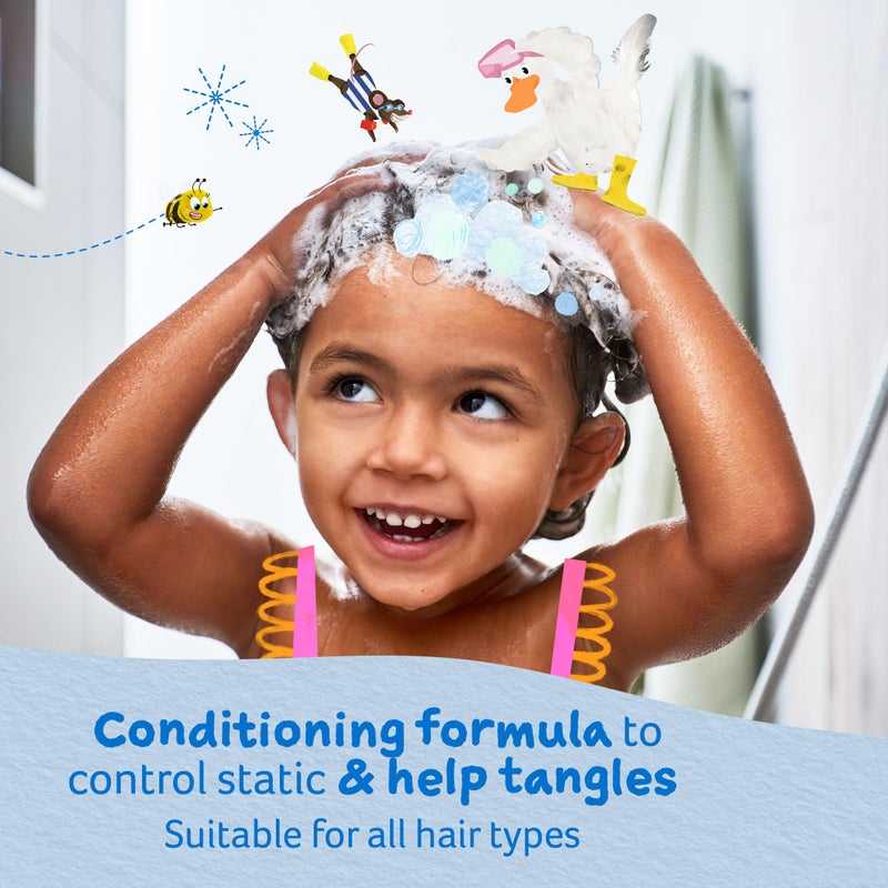 Childs Farm, Kids Hair Conditioner for Dry, Sensitive Skin & Scalp, Strawberry & Organic Mint, Conditions & Nourishes, Vegan, Cruelty-Free, 8.4 Fl Oz - Image 2