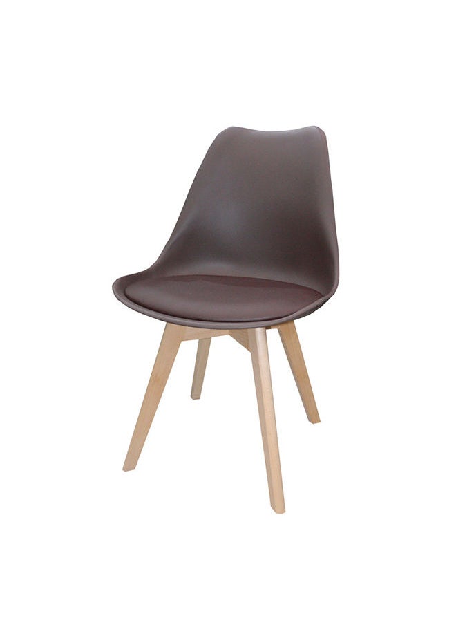 JILPHAR FURNITURE Galaxy Design Modern Dining Chair Brown  - Image 1