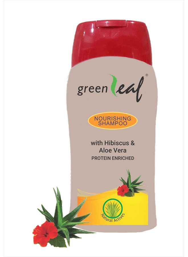 GREENLEAF Nourishing Shampoo For Soft Hair & Refreshed Scalp With Pure Aloe Vera 220 Ml - Image 1
