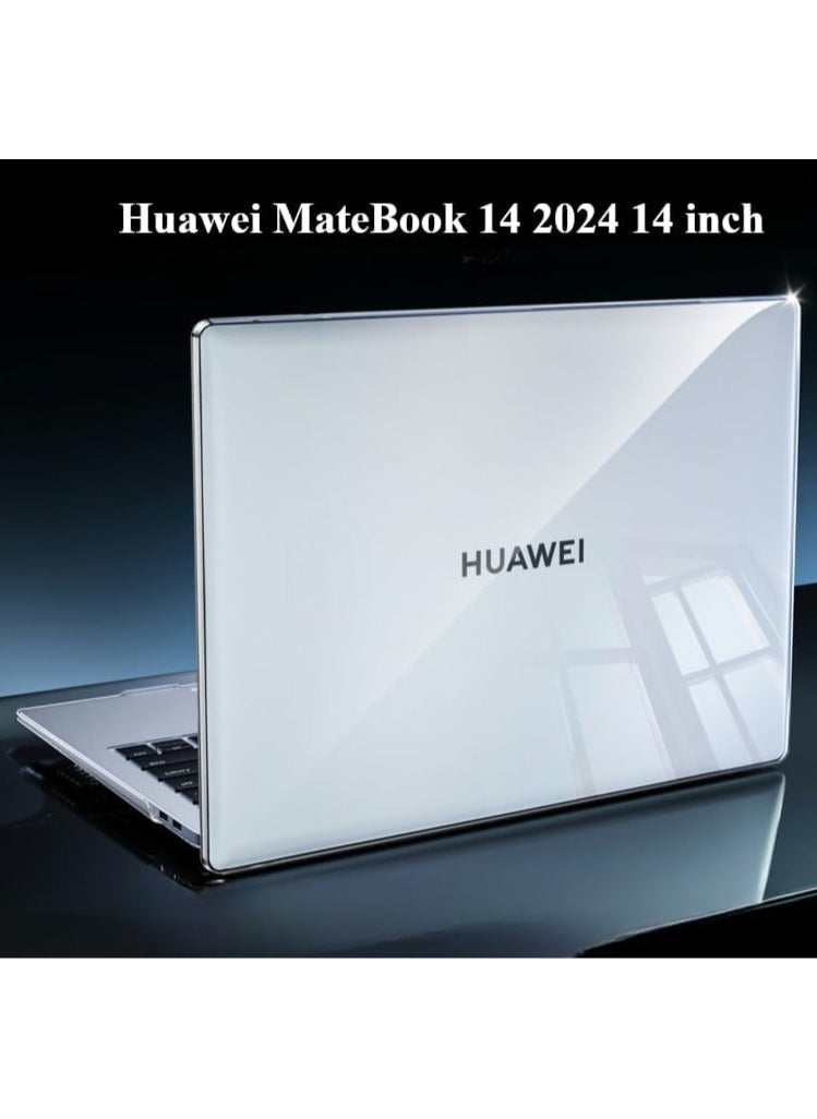 General - Laptop Case Compatible with Huawei MateBook 14 2024 14 inch Model FLMH-16 FLMH-32 Crystal Cover Laptop Protective Shell - Image 1