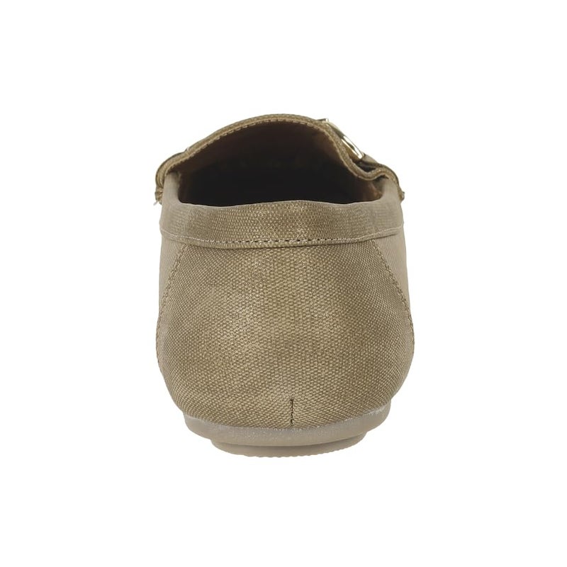 Mochi Women Gold Faux Leather Loafer/Formal Slip-on Shoes UK/5 EU/38 (31-801) - Image 5
