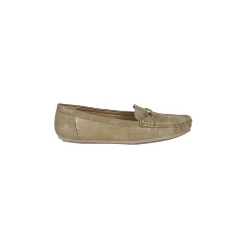 Mochi Women Gold Faux Leather Loafer/Formal Slip-on Shoes UK/5 EU/38 (31-801) - Image 4