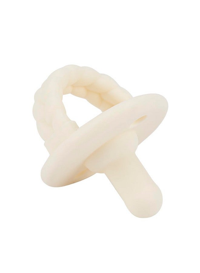 Itzy Ritzy لهايات سيليكون من إيتزي ريتزي للأعمار من 6-18 شهرًا - تتميز لهايات إيتزي بمقبض قابل للطي وفتحتين للهواء لزيادة الأمان؛ مجموعة من 2 في نكهة الخبز المحمص وكريمة الزبدة، للأعمار من 6-18 شهرًا - Image 2