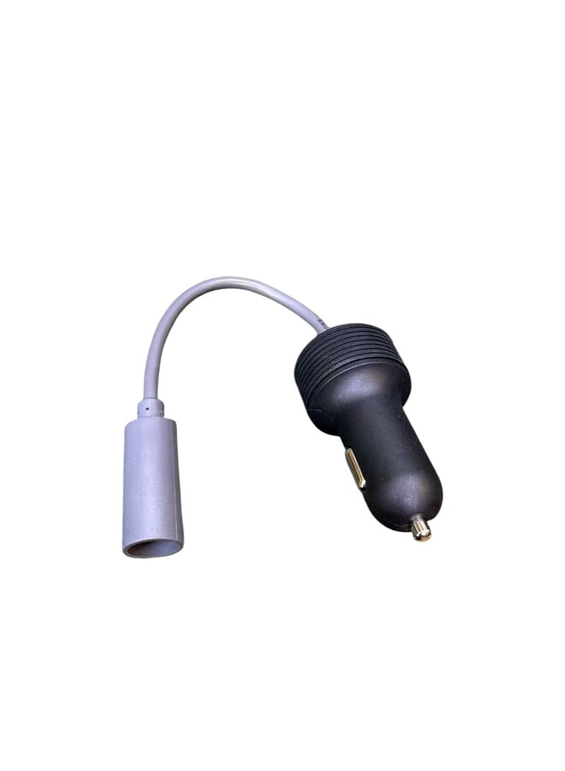 12V Car Cigarette Lighter Socket Extension Cable Adapter – Portable Power Converter for Automotive Devices - Image 1