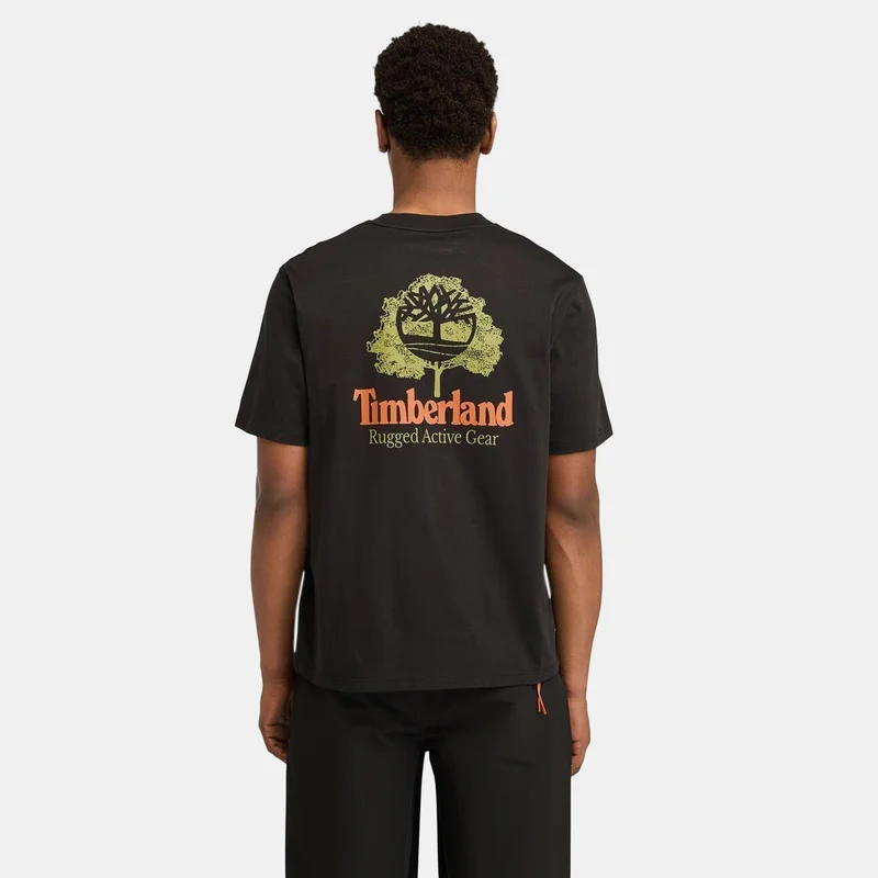Timberland Men's Rugged Active Gear Graphic T-Shirt