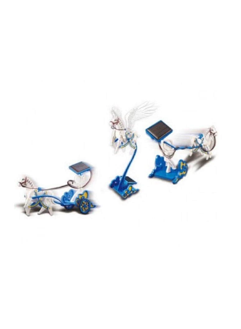 مجموعة تعليمية ٣ في ١ - حصان يعمل بالطاقة الشمسية - Image 2