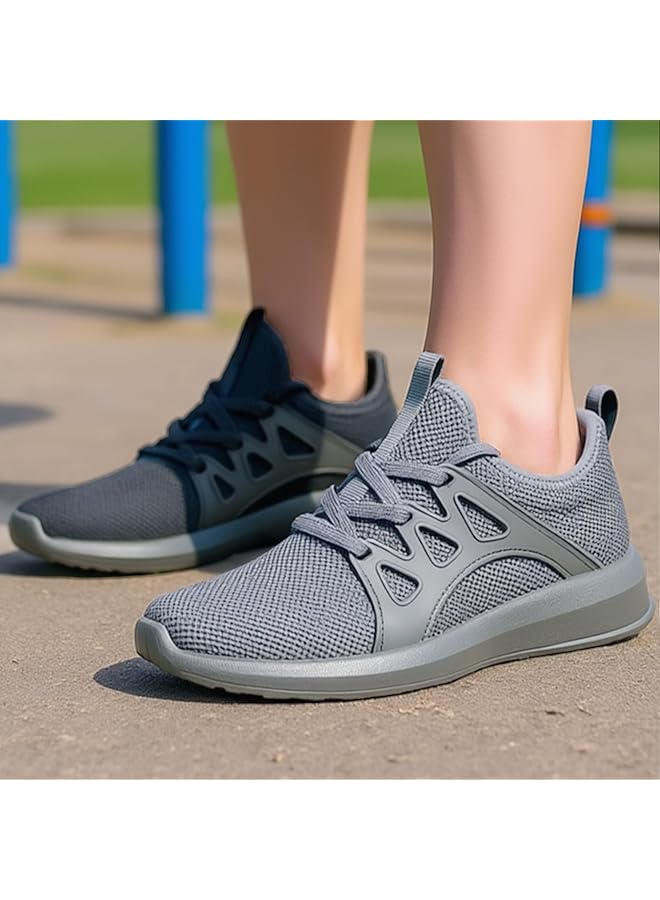 إيروريكس أحذية مشي نسائية، أحذية جري تنس رجالية غير قابلة للانزلاق، أحذية رياضية خفيفة الوزن قابلة للتنفس، أحذية رياضية للياقة البدنية - Image 2