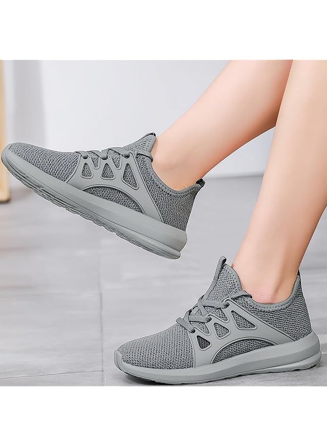 إيروريكس أحذية مشي نسائية، أحذية جري تنس رجالية غير قابلة للانزلاق، أحذية رياضية خفيفة الوزن قابلة للتنفس، أحذية رياضية للياقة البدنية - Image 1