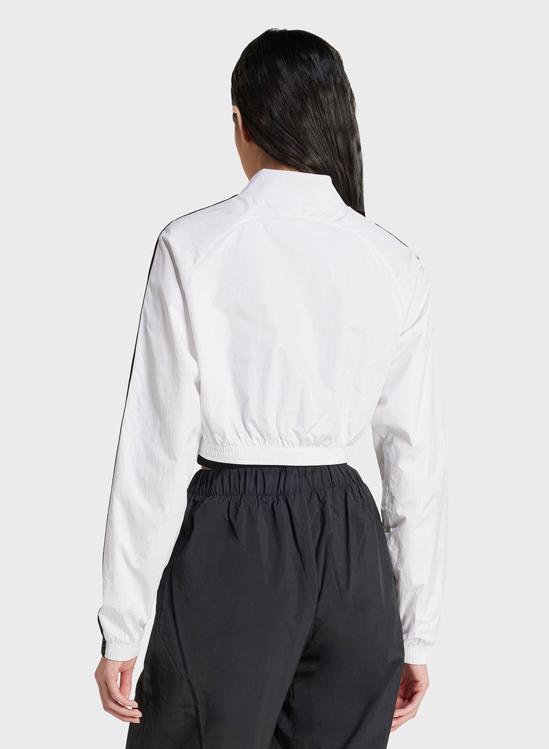 adidas Originals Adicolor Teamgeist Cropped Track Top  - Image 2
