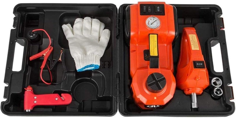 TOBY S PROSFESIONAL 5T 4IN 1 JACK SET LED CAR REPAIR TOOL KIT