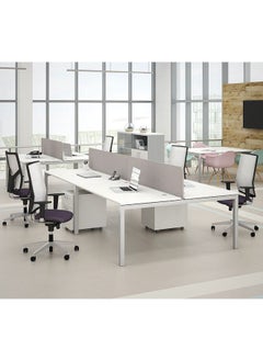 4 Partitions Desk 80x120x240 cm