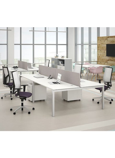 4 Partitions Desk 80x120x240 cm