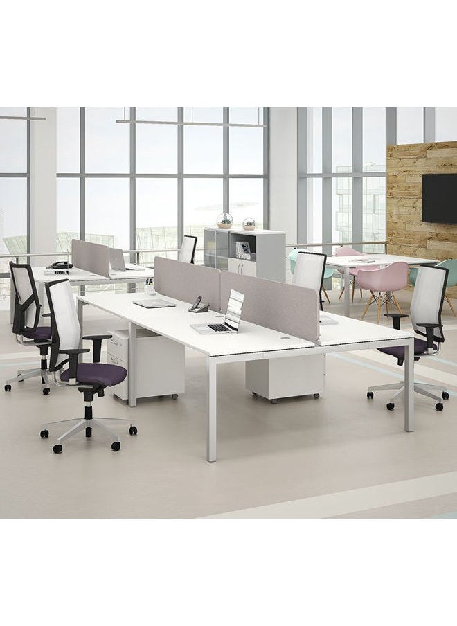 Generic - 4 Partitions Desk 80x120x240 cm - Image 1