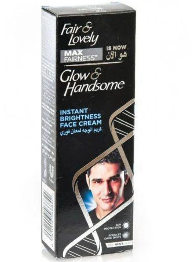 Fair & Lovely Three Pieces Of Glow And Handsome Instant Brightening Face Cream 3x50 gm - Image 2