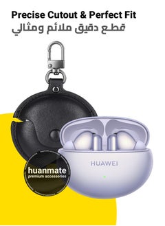 huanmate Huawei FreeBuds 6i Shockproof Protection Case Cover - Black - Lightweight, Stylish Design, Accurate Cut-outs - Easy to Install & Remove - Durable Shield for Your Huawei FreeBuds 6i  - Image 2
