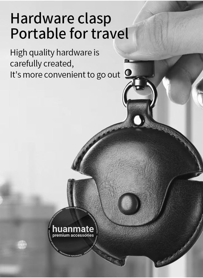 huanmate Huawei FreeBuds 6i Shockproof Protection Case Cover - Black - Lightweight, Stylish Design, Accurate Cut-outs - Easy to Install & Remove - Durable Shield for Your Huawei FreeBuds 6i  - Image 5