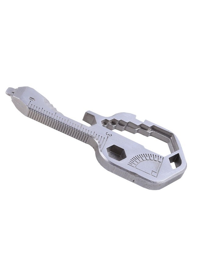 24-in-1 Multi-Tool Key - Portable Outdoor EDC Tool with Screwdriver, Wrench, Bottle Opener, and Keychain Attachment  - Image 1