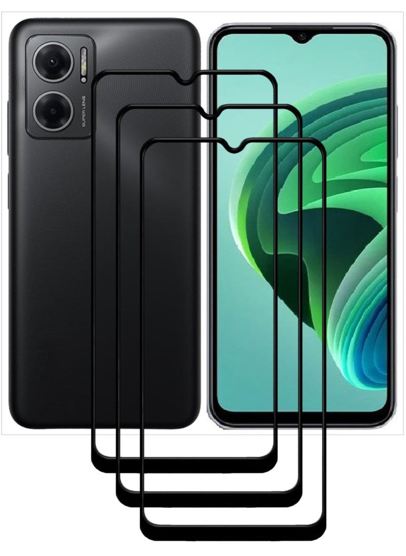 ACLIX 3 Pieces Antistatic ESD Dustproof Premium Quality High Definition Tempered Glass Screen Protector Designed For Xiaomi Redmi Note 11E - Image 1
