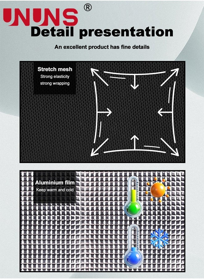 Bike Front Basket,Bicycle Handlebar Bag With Touch-Screen Phone Bag Fit Phone Under 7",Waterproof Cycling Phone Holder Bike Basket Pocket,Cold Warm Insulation Outdoor​Storage Pouch-Black 23x12x18cm