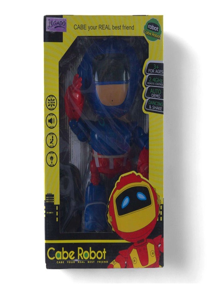 Generic Captain America Cabe Your Best Friend Robot with Remote Control - 2028-89B  - Image 1