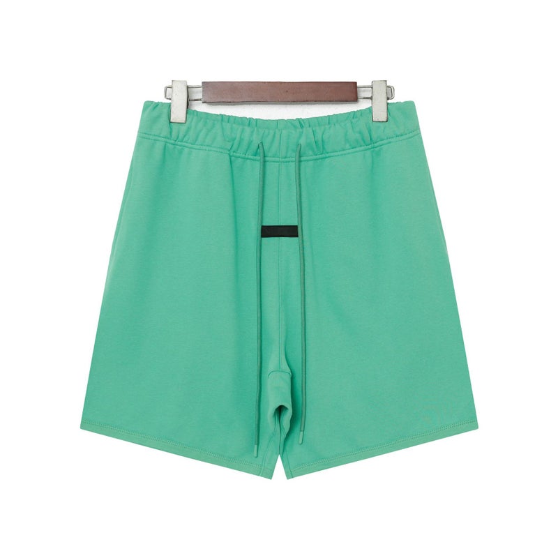 1 x 5 pcs FEAR OF GOD ESSENTIALS Drawstring Casual Shorts Mint Green 