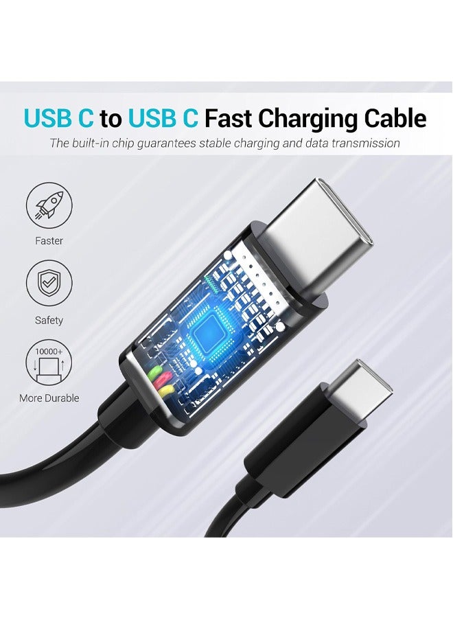 حَدُوي شاحن سريع 45W لرأس شاحن سامسونج غالاكسي مع كابل شحن 2 م ، متوافق مع S25 Ultra S24 Ultra S23 Ultra S23 Plus S23 S23 A54 A53-45W مع كابل سريع من نوع C 5A - Image 5