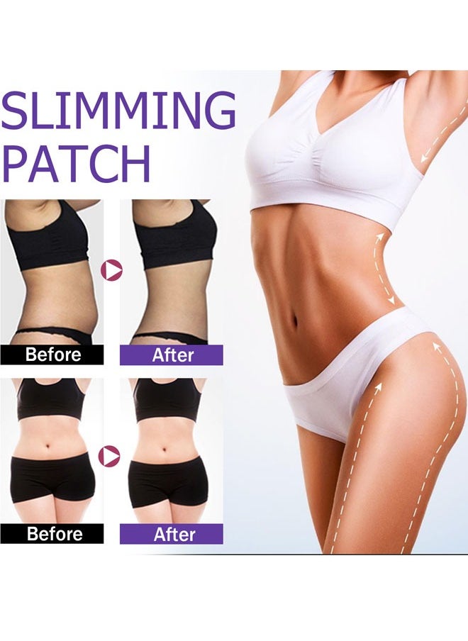 EELHOE 30Pcs Shaping Navel Patch - Body Slimming Patch - Healthy and Mild - Safe and Effective - Help Detoxify Tone and Tighten Skin  - Image 3