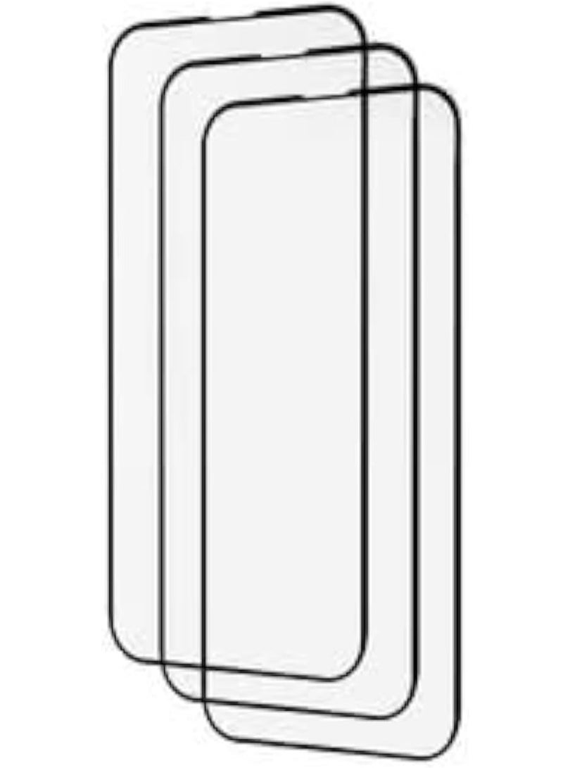 Raxoom [3 Pack] Designed for iphone 15 Pro Max Screen Protector Tempered Glass, Friendly Ultra Resistant - Image 2