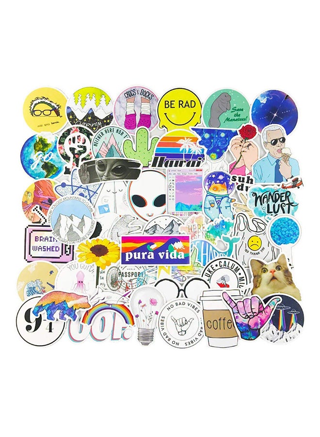 Loquat Pack Of 100 Cartoon Cool Stickers