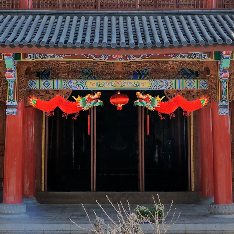 Bememo زينة تنين رأس السنة الصينية ثلاثية الأبعاد من بيميمو (1.5 متر) - Image 4